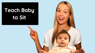 How to Teach a Baby to Sit Independently