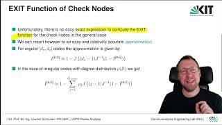 Celebrity Lecture "Channel Coding: Graph-based Codes", Chapter 4, Vid. 8, "General Channels: EXIT Charts" Wealth