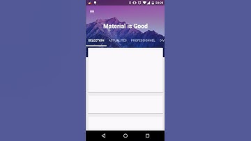 material view pager implementation