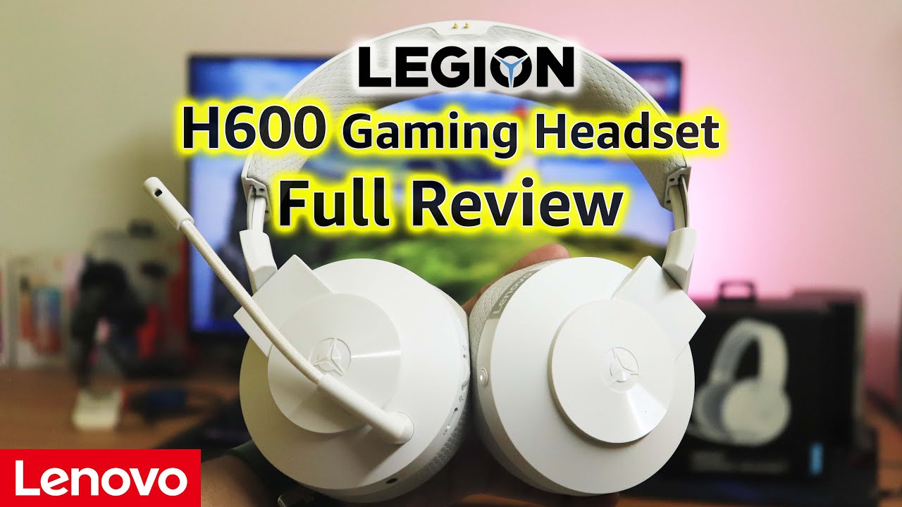 Headset - H600 Wireless Legion Review! Gaming 🎮😍🎧 YouTube