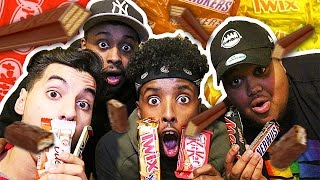 ULTIMATE BLINDFOLD CHOCOLATE TASTE TEST CHALLENGE!!
