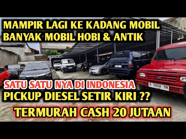 Baru nemu pickup diesel setir kiri ?? Cuma ada di Kandang Mobil !! Termurah Cash 20 jutaan aja class=