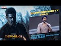 Actor Aadhi Pinnishetty Speech |The Warriorr TheatricalTrailer Launch | RamPothineni | KrithiShetty