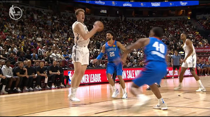 Ben Saraf & Danny Wolf full highlights vs. the Thunder in their Las Vegas Summer League debut