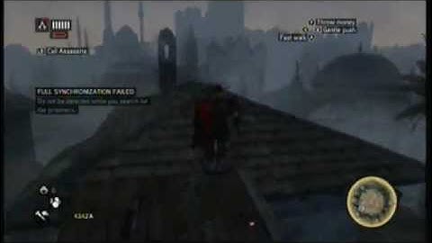 Assassins creed revelations: sequence 3 memory 10 "The sentinel. part 2"