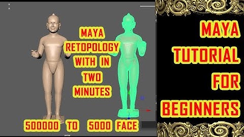 maya retopology | Auto Retopology Properly Implemented into Maya|Retopology for Beginners in Maya
