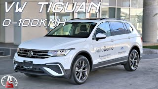 Volkswagen Tiguan  Un SUV familiar ideal y de buen manejo (0100km/h)