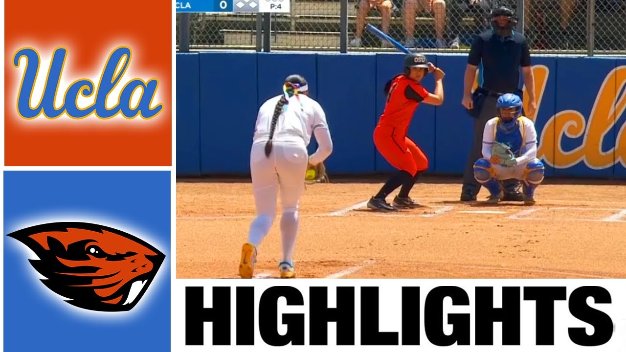 Oregon State vs 3 UCLA Highlights [GAME 3] NCAA Softball Highlights