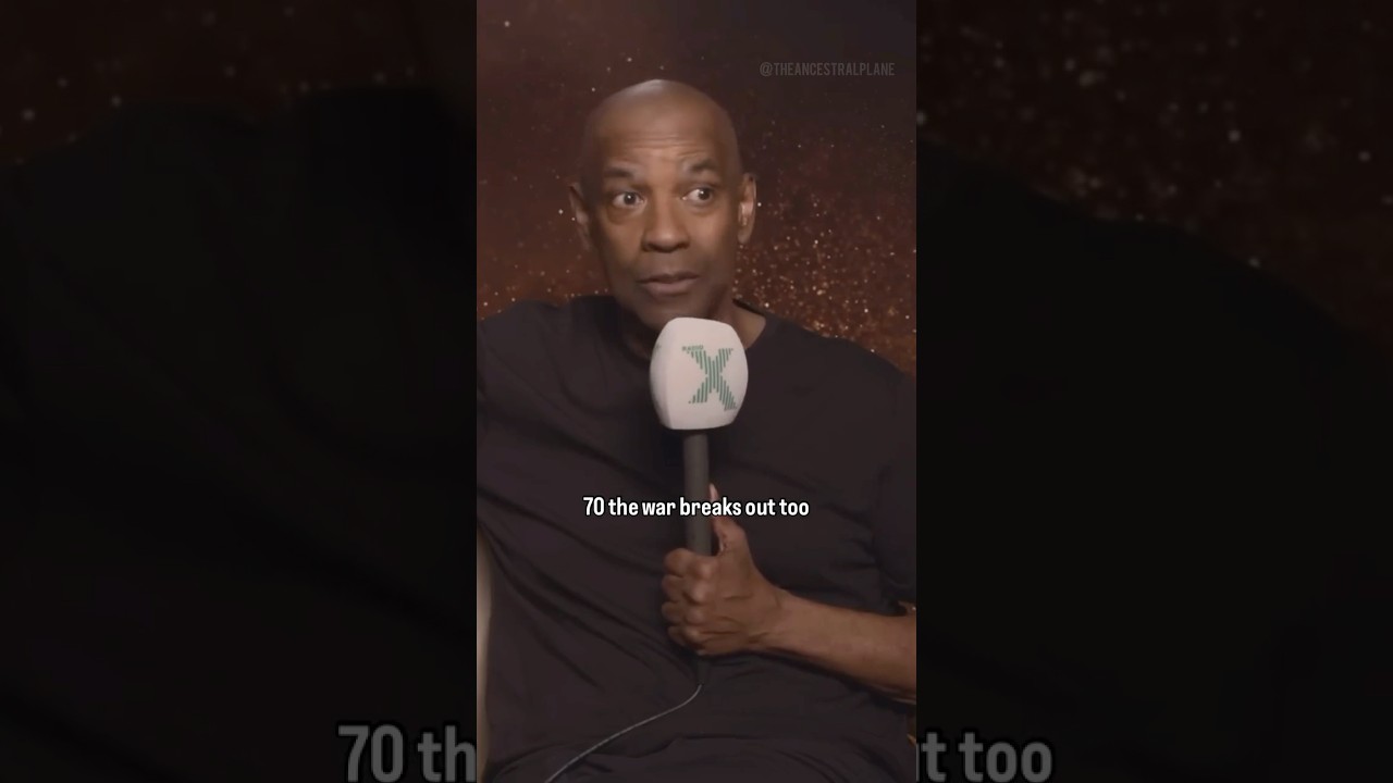 Denzel talks about working out and losing 75 pounds 😱 