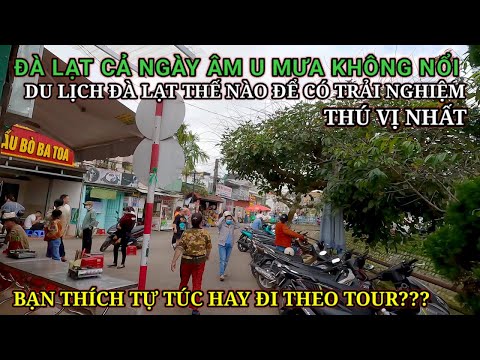 DU LỊCH ĐÀ LẠT THẾ NÀO ĐỂ CÓ TRẢI NGHIỆM THÚ VỊ NHẤT? THỜI TIẾT ÂM U KHÔNG MƯA