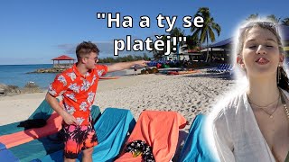 Jak být správný Čech na Bahamách???🤣🌴