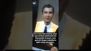 Celebrity Mr Rogers being a right wing extremist 😂 boys are boys and girls are girls folks! Who knew? 😅 Profile
