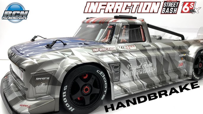 Arrma INFRACTION 1/7 6S BLX All-Road Truck RTR, Silver su Jonathan.it a  prezzo scontato