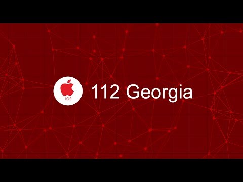 112-ის მობილური აპლიკაციის ინსტრუქცია (iOS)