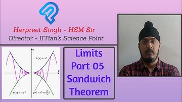 Limits Part 5 | Sandwich Theorem or Squeeze Play Theorem | JEE Mains + Advanced Maths by HSM Sir