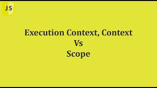 [41] Контекст в JavaScript | Область видимости  | [Подготовка JS разработчика к интервью]