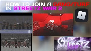 HOW TO JOIN A GANG/ACCESS TURF  IN STREETZ WAR 2 ! screenshot 5