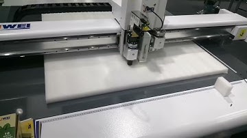 Cutting 30mm EPE Foam with JWEI Digital Cutter