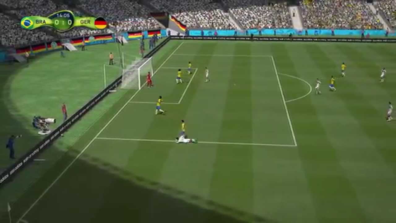brasilien vs. deutschland fifa 2014 wm - YouTube