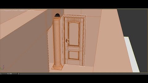 Создание интерьеров в 3DS MAX. Урок 7. Создание межкомнатных дверей