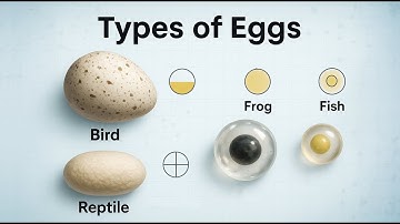 Types of Eggs 🥚 | Yolk Distribution & Cleavage Explained