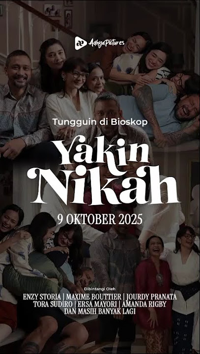Nggak selalu sempurna, tapi selalu ada… #FilmYakinNikah #yakinnikah #movie