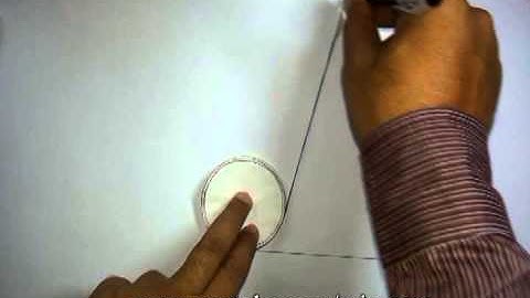 Involute by winding thread around a circle