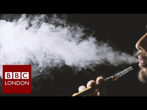 Vaping to stop smoking - BBC London News