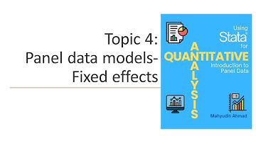Topic 4: Panel data models - Fixed effects via LSDV
