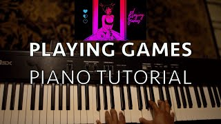 How To Play Playing Games by Summer Walker - Easy Piano Tutorial