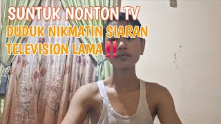 HABIS MANGRIB SAMBIL DUDUK NONTON TV TELEVISION SANGAT MEMBOSANKAN‼️