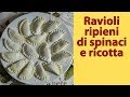 I-025 Ravioli fatti in casa ripieni di spinaci e ricotta