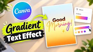How to Create Gradient Text Effect in Canva
