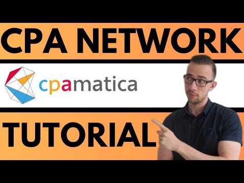 Introduction to the CPAmatica Affiliate Network [CPA Marketing]