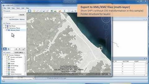 Spatial Manager - KML/KMZ Provider Tutorial