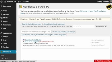 An Introduction to Blocked IPs in Wordfence Security