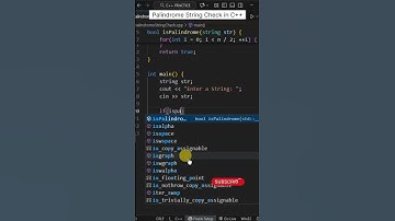🔄 Palindrome String Check in C++ | #LearnCPlusPlus #shorts