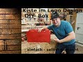 Kiste im "Lego Design" - Kreise schneiden an der Tischkreissäge - DIY Kiste