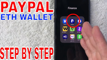 ✅ Hoe vind je het Ethereum ETH-walletadres van PayPal 🔴