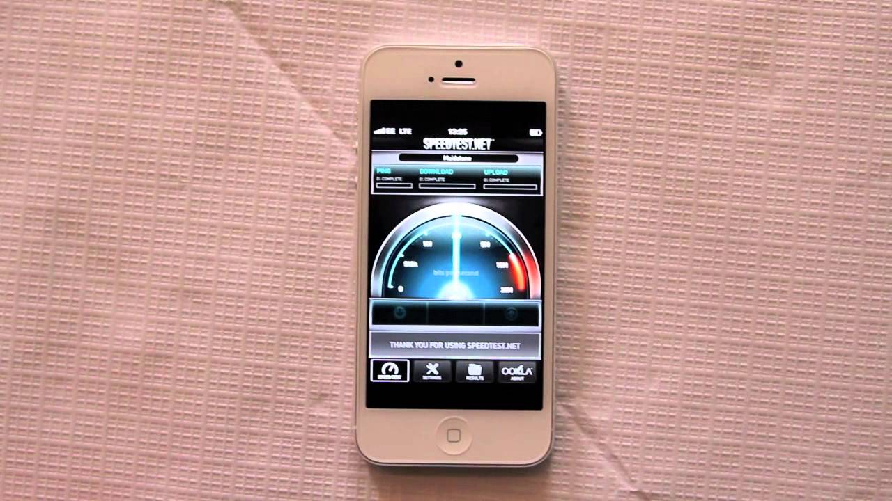 iPhone 5 4G EE UK speed test - Pocket-lint.com