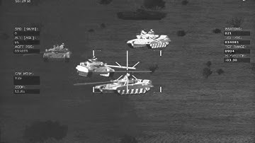 AH-64D APACHE Attack helicpoter | AH-64 Convoy Ambush - Gunship footage | Arma 3: Milsim Gameplay #2