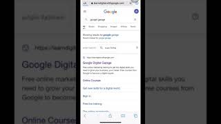 Free google online  certificate courses/ google garage #shorts screenshot 4