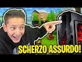 GLI SPENGO il COMPUTER mentre STA PER VINCERE e LUI IMPAZZISCE!! *SCHERZO ASSURDO* - Fortnite ITA