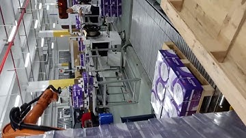 FULLY automatic A4 paper production line, cutting, ream packing, carton packing 20190512 4
