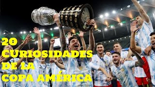 20 Curiosidades Copa América
