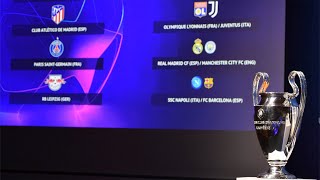 The uefa champions league draw has officially taken place this
morning, confirming potential ties for quarter-final and semi-final
rounds of yea...