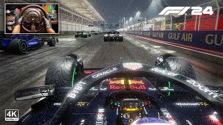 F1 24 Season Mod - Last To First Challenge with Checo Perez Red Bull Racing RB20 Bahrain Grand Prix