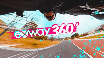 Exway Flex in 360 VR - electric skateboard ride footage