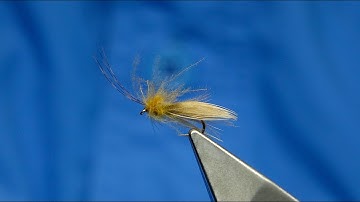 Tying a Tan Caddis Dry Fly with Davie McPhail