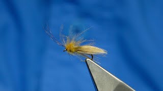 Tying a Tan Caddis Dry Fly with Davie McPhail